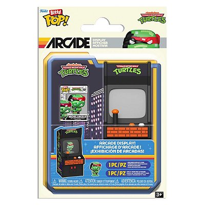 Funko Bitty Pop Turtle Arcade Turtles 2,5Cm Miniatura Oficial Funko 2,5cm Miniatura Oficial Funko