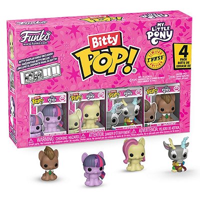 Funko Bitty Pop Mlp Twilight Sparkle 4Pack 2,5Cm Miniatura Oficial Funko 2,5cm Miniatura Oficial ...