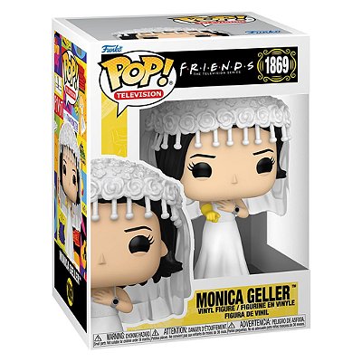 Funko Pop Friends S7 Monica Geller Wedding Dress #1869 Vinil 9,5 Cm Oficial Funko Vinil 9,5 cm Of...