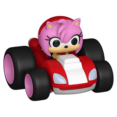Action Figure Funko Funko Action Racers Sonic Amy Rose #86754 Vinil 9,5 Cm Oficial Funko PVC e AB...