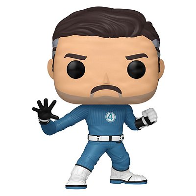 Funko Pop Marvel Fantastic 4 Firts Steps Mister Fantastic #1515 Vinil 9,5 cm Oficial Funko