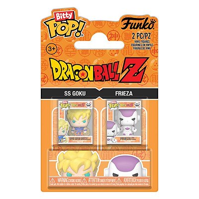 Funko Bitty Pop 2Pack Dragon Ball Z Goku & Frieza 2,5Cm Miniatura Oficial Funko 2,5cm Miniatura O...