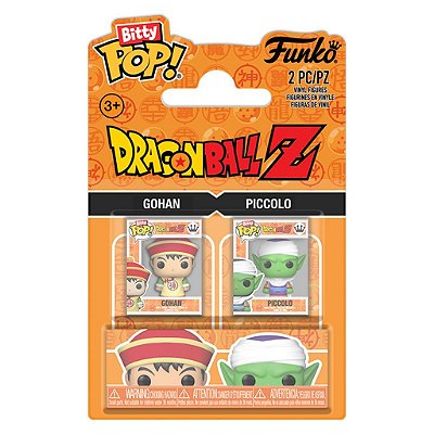 Funko Bitty Pop 2Pack Dragon Ball Z Gohan & Piccolo 2,5Cm Miniatura Oficial Funko 2,5cm Miniatura...