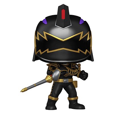 Funko Pop Power Rangers Dino Thunder Black Dino Thunder #1712 Vinil 9,5 Cm Oficial Funko Vinil 9,...