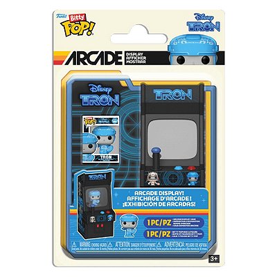 Funko Bitty Pop Tron Arcade Tron 2,5Cm Miniatura Oficial Funko 2,5cm Miniatura Oficial Funko