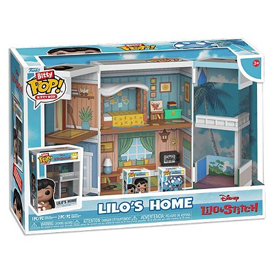 Funko Bitty Pop Boxes Lilo And Sittch Lilo,S Home 2,5Cm Miniatura Oficial Funko 2,5cm Miniatura O...