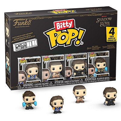 Funko Bitty Pop Shadow Bone Alina Starkov 4Pack 2,5Cm Miniatura Oficial Funko 2,5cm Miniatura Ofi...