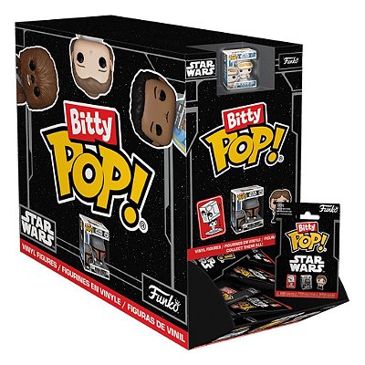 Funko Bitty Pop Mystery Star Wars Empire Strikes Black 83673/ 2,5cm Miniatura Oficial Funko