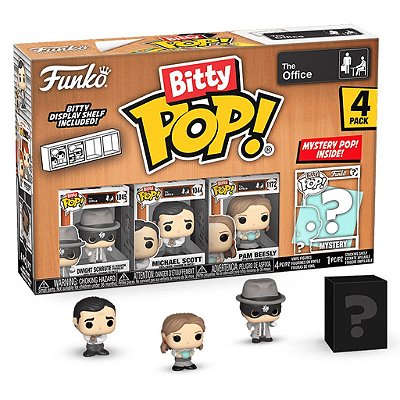 Funko Bitty Pop The Office Dwight The Strangler 4Pack 2,5cm Miniatura Oficial Funko