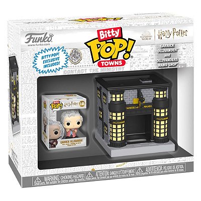 Funko Bitty Pop Harry Potter Towns Garrick And Ollivanders 2,5cm Miniatura Oficial Funko