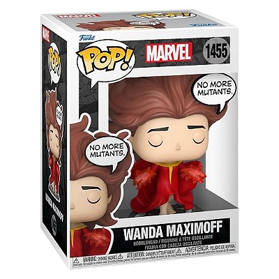 Funko Pop Marvel Wanda Maximoff No More Mutants #1455 Vinil 9,5 cm Oficial Funko