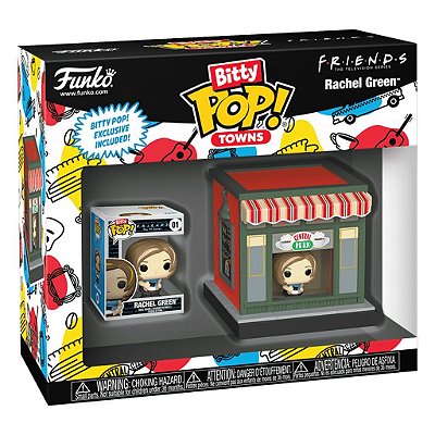 Funko Bitty Pop Friends Towns Rachel Green And Central Park 2,5cm Miniatura Oficial Funko