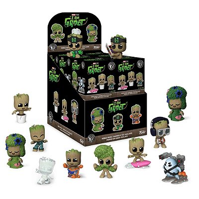 Funko Mystery Minis Marvel Iam Groot #70656 Vinil 6,5 cm Oficial Funko