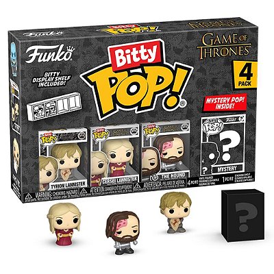 Funko Bitty Pop Game Of Thrones Tyrion 4Pack 2,5cm Miniatura Oficial Funko