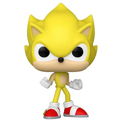 Funko Pop Sonic Super Sonic Ex #923 Vinil 9,5 Cm Oficial Funko Vinil 9,5 cm Oficial Funko