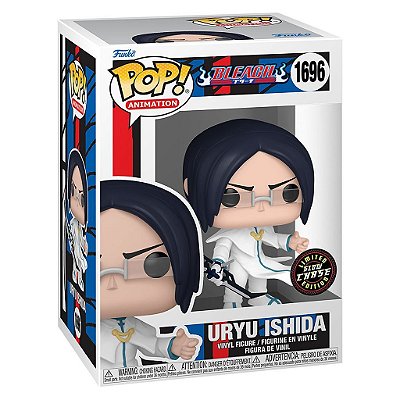 Funko Pop Chase Anime Bleach Uryu Ishida #1696 Variante Rara 1 Em 6 Vinil 9,5Cm Vinil 9,5 cm Ofic...
