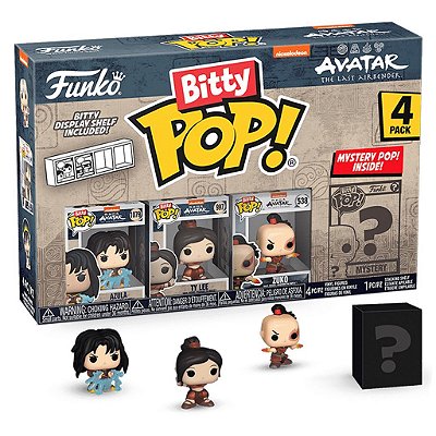 Funko Bitty Pop Avatar Azula 4Pack 2,5cm Miniatura Oficial Funko