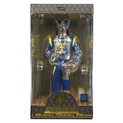Funko Pop Gold 30cm 12 Snoop Dogg Superbowl #70610 Vinil 30cm Edição Premium Funko