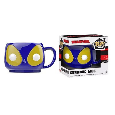 Funko Pop Funko Mug Marvel Deadpool Blue Vinil 9,5 cm Oficial Funko