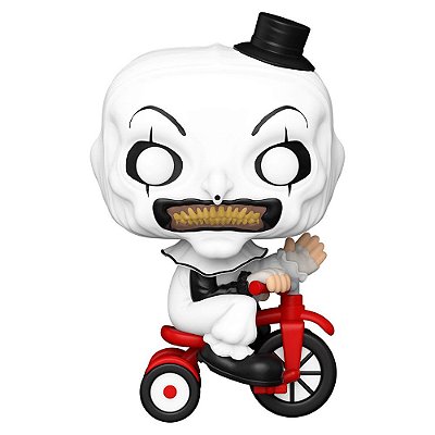 Funko Pop Terrifier Art The Clown Whith Bike #1591 Vinil 9,5 Cm Oficial Funko Vinil 9,5 cm Oficia...