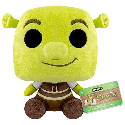 Pelúcia Funko Plush Shrek 30Th Shrek 18cm Oficial Funko