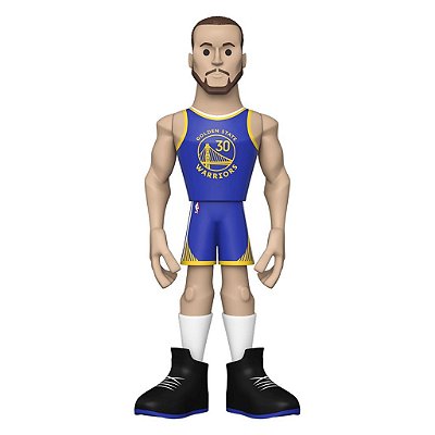 Funko Pop Gold 30Cm 12 Nba Warriors Stephen Curry #64540 Vinil 30Cm Edição Premium Funko Vinil 9,...
