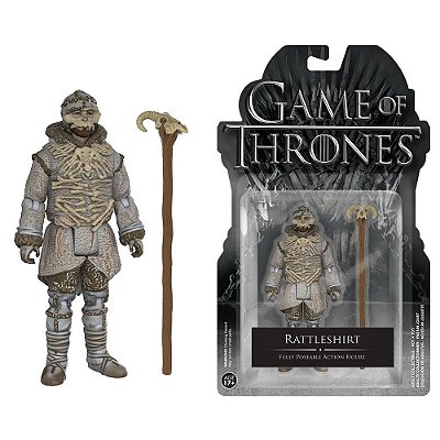 Action Figure Funko Funko Action Game Of Thrones Rattle Shirt Vinil 9,5 Cm Oficial Funko PVC e AB...