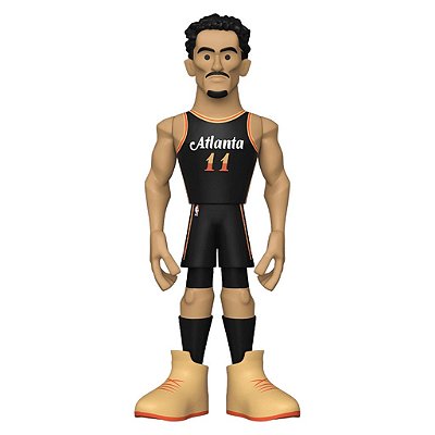 Funko Pop Chase Gold 12 Nba Trae Young #69347 Variante Rara 1 em 6 Vinil 9,5cm