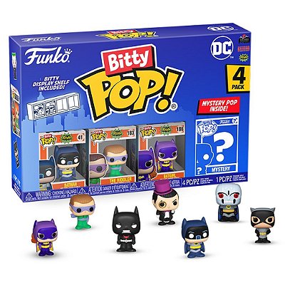 Funko Bitty Pop Dc Batman Adam West 2,5cm Miniatura Oficial Funko