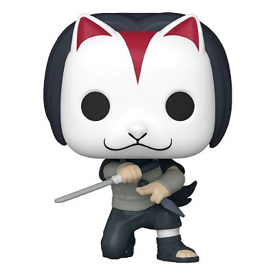 Funko Pop Chase Naruto Itachi Anbu #1027 Variante Rara 1 Em 6 Vinil 9,5Cm Vinil 9,5 cm Oficial Funko