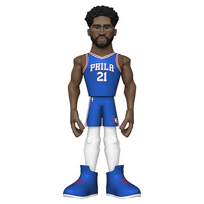 Funko Pop Gold 30Cm 12 Nba Joel Embiid #69345 Vinil 30Cm Edição Premium Funko Vinil 9,5 cm Oficia...