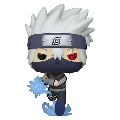 Funko Pop Chase Naruto Kakashi Hatake #1199 Variante Rara 1 Em 6 Vinil 9,5Cm Vinil 9,5 cm Oficial...