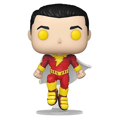 Funko Pop Chase Shazam Fury Of The Gods Shazam #1277 Variante Rara 1 em 6 Vinil 9,5cm