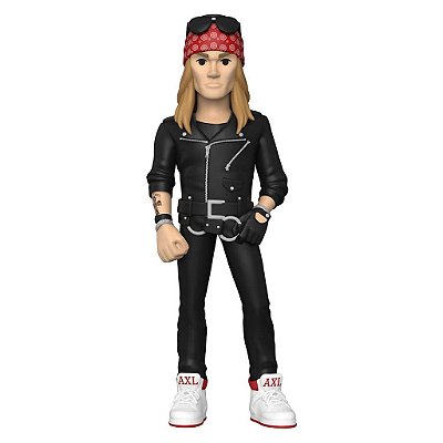 Funko Pop Gold 30Cm 5 Rocks Guns N Roses Axl Rose #64063 Vinil 30Cm Edição Premium Funko Vinil 9,...