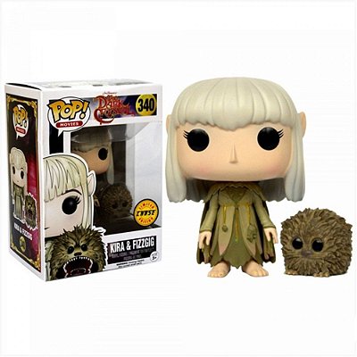 Funko Pop Chase Dark Crystal Kira Fizzgig #340 Variante Rara 1 em 6 Vinil 9,5cm