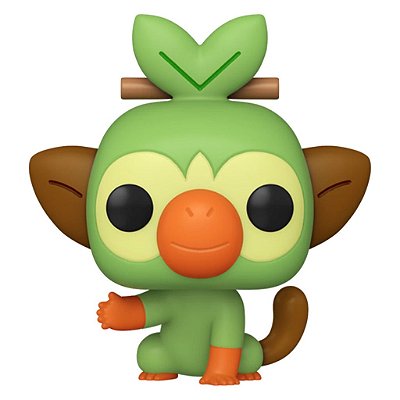 Funko Pop Pokemon S7 Grookey #957 Vinil 9,5 cm Oficial Funko