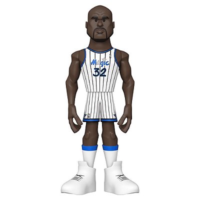 Funko Pop Gold 30Cm 12 Nba Magic Shaquille Oneal #61157 Vinil 30Cm Edição Premium Funko Vinil 9,5...