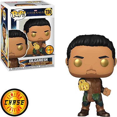 Funko Pop Chase Marvel Eternals Gilgamesh #730 Variante Rara 1 em 6 Vinil 9,5cm