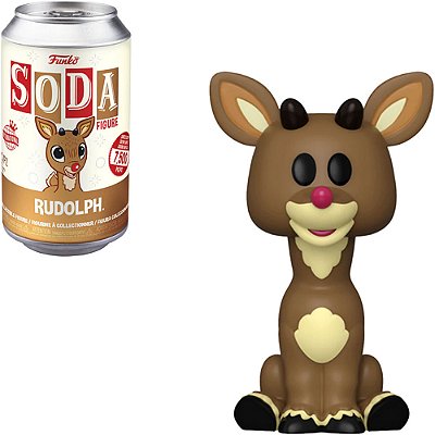 Funko Pop Funko Vinyl Soda Rudolph The Red Nosed Reindeer Rudolph #58720 Vinil 9,5 cm Oficial Funko