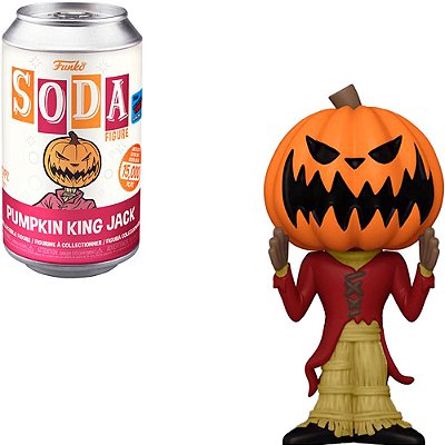 Funko Pop Funko Vinyl Soda Disney Nbc Pumpkin King Jack #58635 Vinil 9,5 cm Oficial Funko