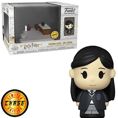 Funko Pop Chase Harry Potter Mini Moments Cho Chang #57364 Variante Rara 1 Em 6 Vinil 9,5Cm Vinil...