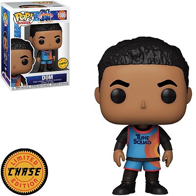 Funko Pop Chase Space Jam Legacy Dom #1086 Variante Rara 1 Em 6 Vinil 9,5Cm Vinil 9,5 cm Oficial ...
