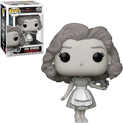 Funko Pop Marvel Wanda Vision 50S Wanda #713 Vinil 9,5 cm Oficial Funko