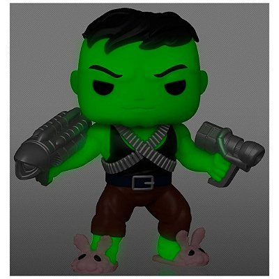 Funko Pop Chase Marvel Professor Hulk Sized Ex #705 Variante Rara 1 em 6 Vinil 9,5cm