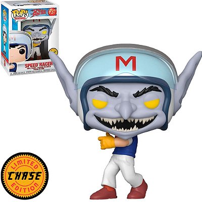 Funko Pop Chase Speed Racer Speed Racer #737 Variante Rara 1 Em 6 Vinil 9,5Cm Vinil 9,5 cm Oficia...