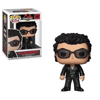 Funko Pop Jurassic Park - Dr.Ian Malcom #547 Vinil 9,5 Cm Oficial Funko Vinil 9,5 cm Oficial Funko