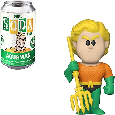 Funko Soda Funko Vinyl Soda Dc Aquaman #58712 Vinil 9,5 Cm Oficial Funko Vinil 10,2 cm Oficial Funko