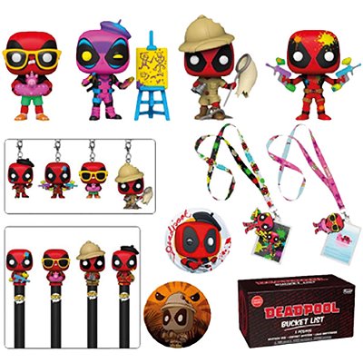Funko Box Collectors Marvel Deadpool Bucket List 2021 #58445 Vinil 25 Cm Oficial Funko Vinil 25 c...