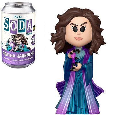 Funko Pop Funko Vinyl Soda Marvel Wanda Vision Agatha Harkness #60289 Vinil 9,5 cm Oficial Funko