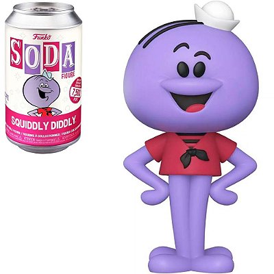 Funko Pop Funko Vinyl Soda Hanna Barbera Squiddly Diddly #63871 Vinil 9,5 cm Oficial Funko